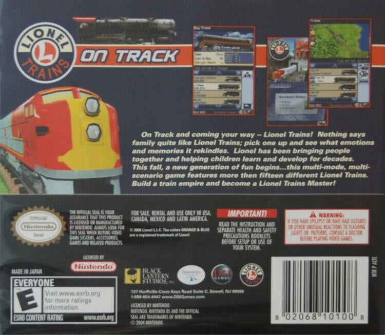 Lionel Trains On Track (Complete) (used)