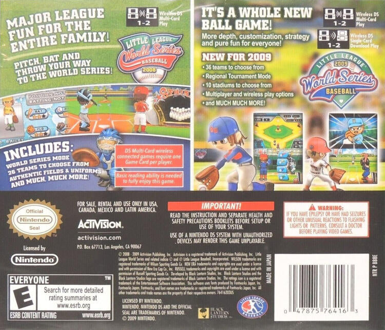 Little League World Series Double Play (Complete) (used)