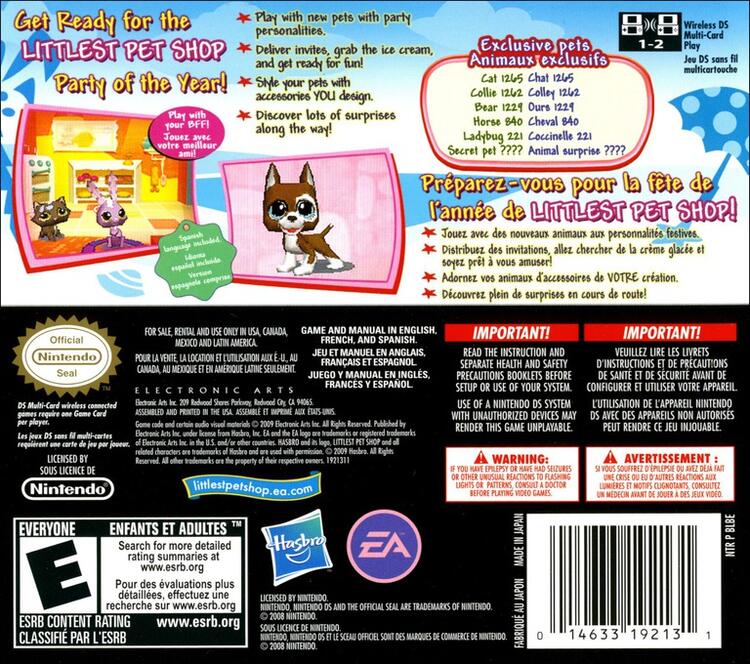 Littlest Pet Shop Beach Friends (Complete) (used)