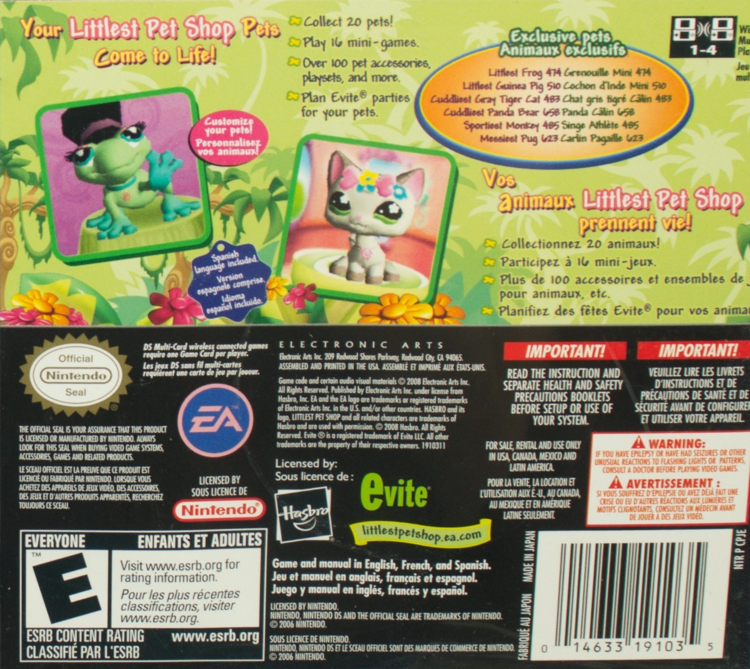 Littlest Pet Shop Jungle (Complete) (used)