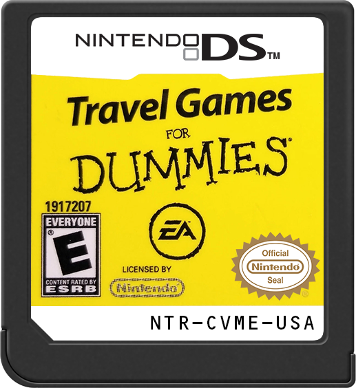 Travel Games For Dummies (Loose) (used)