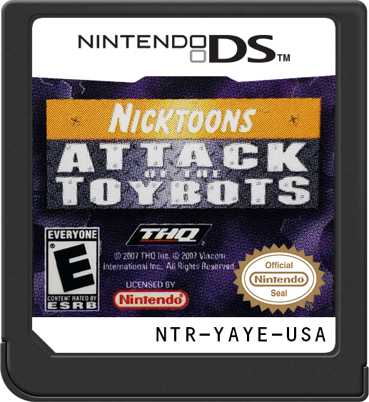 Nicktoons Attack of the Toybots (Loose) (used)