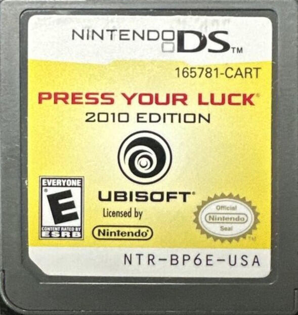 Press Your Luck: 2010 Edition (Loose) (used)