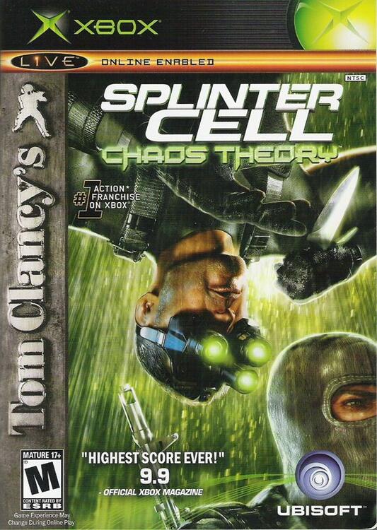 Splinter Cell Chaos Theory *BC360,XB1* (Complete) (used)
