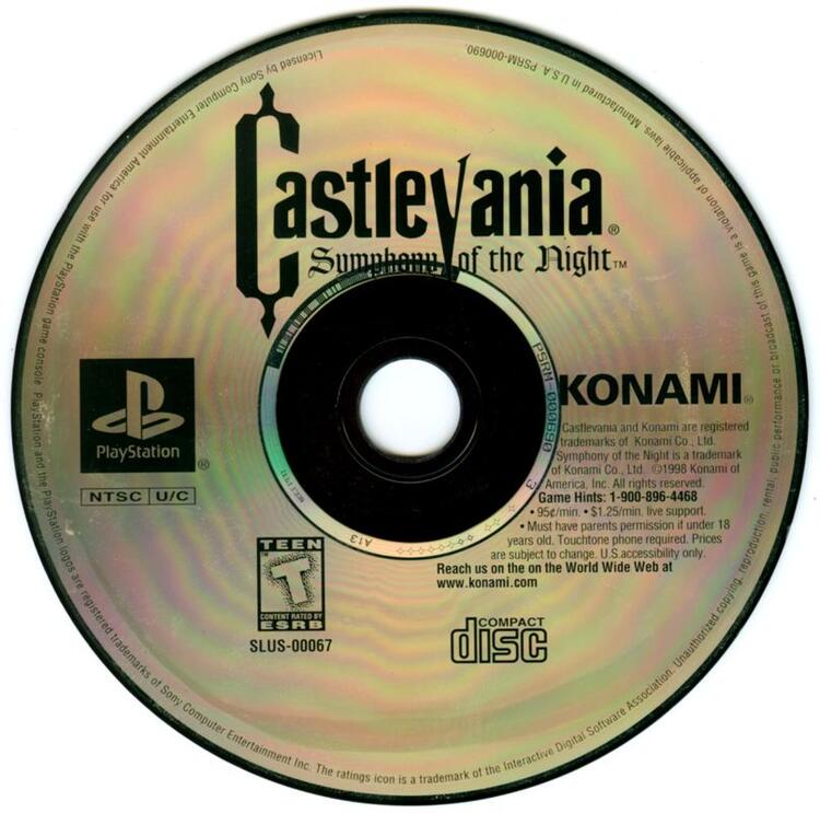Castlevania Symphony of the Night (Loose) (used)