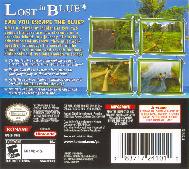 Lost in Blue (Complete) (used)