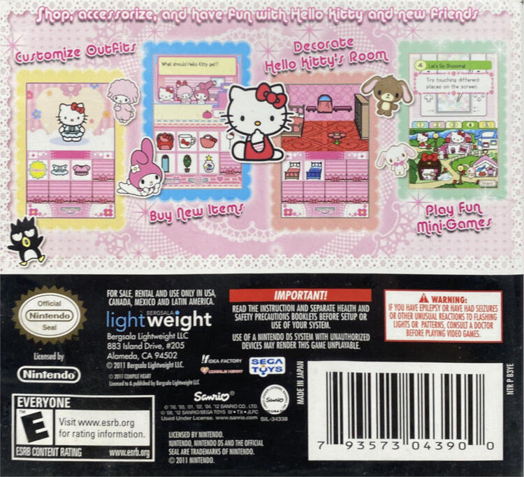 Loving Life with Hello Kitty and Friends (Complete) (used)