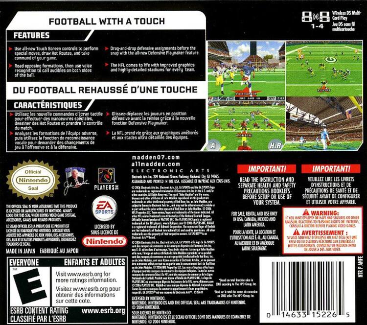 Madden NFL 07 (Complete) (used)