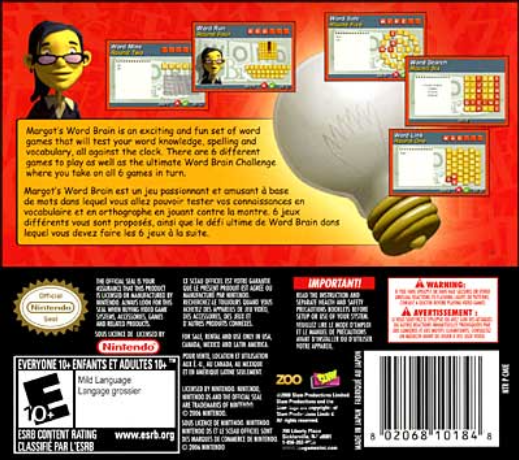 Margot's Word Brain (Complete) (used)