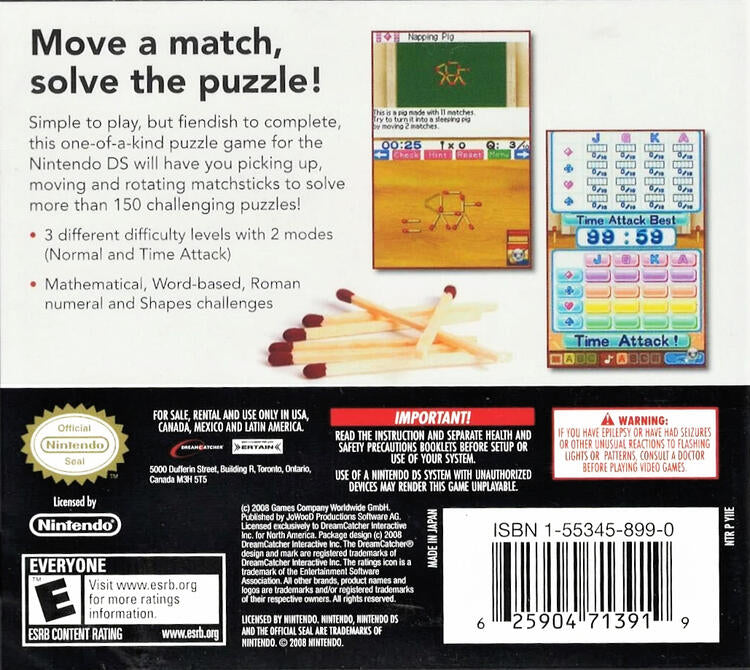 Matchstick (Complete) (used)