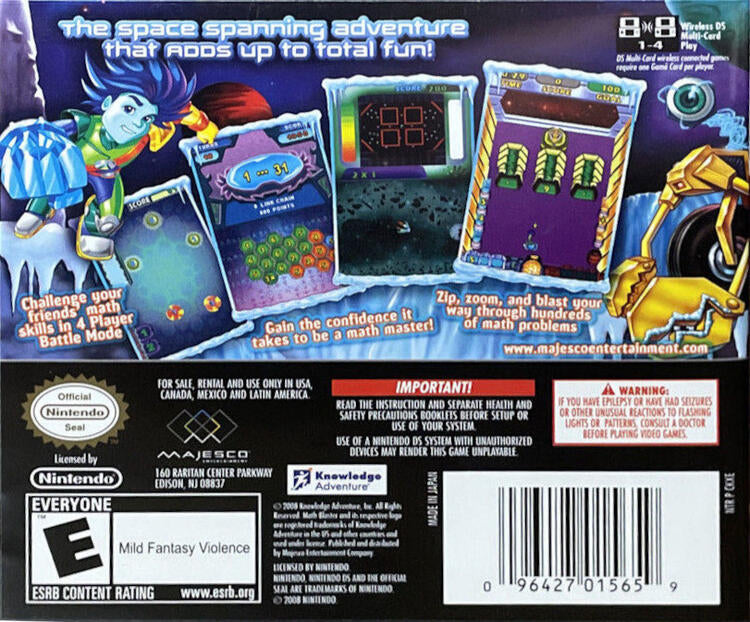 Math Blaster in the Prime Adventure (Complete) (used)