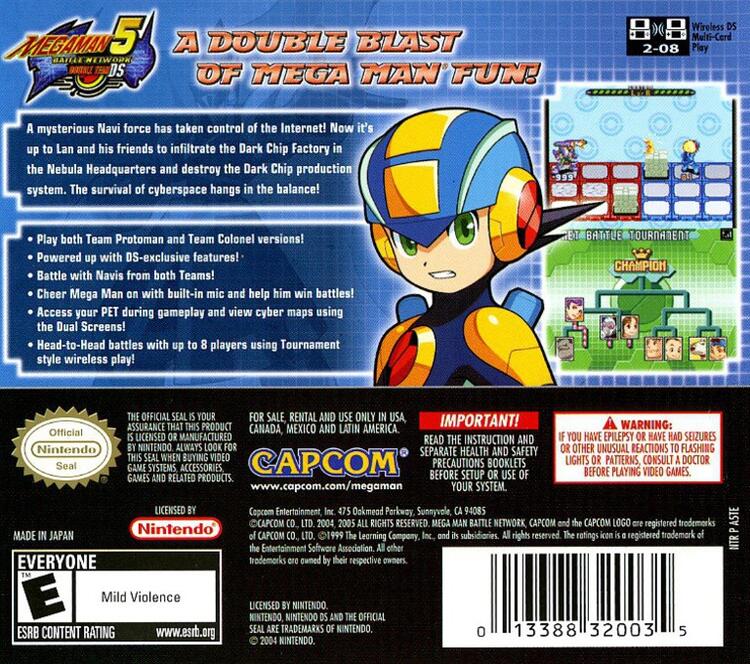 Mega Man Battle Network 5 Double Team (Complete) (used)