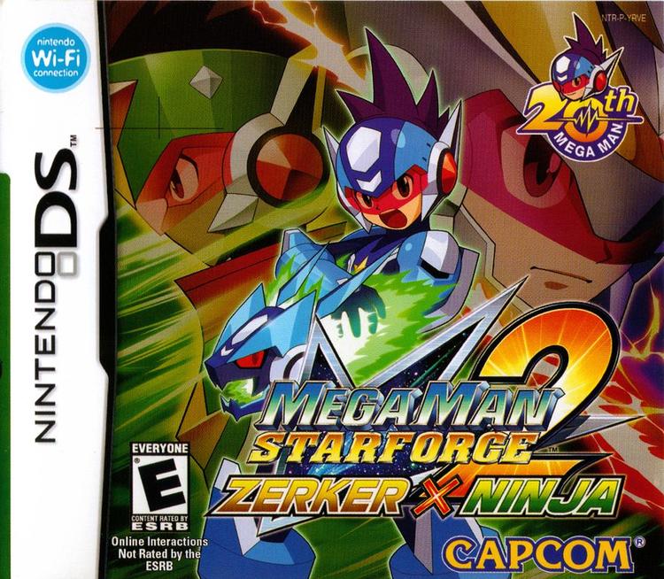 Mega Man Star Force 2 Zerker X Ninja (Complete) (used)