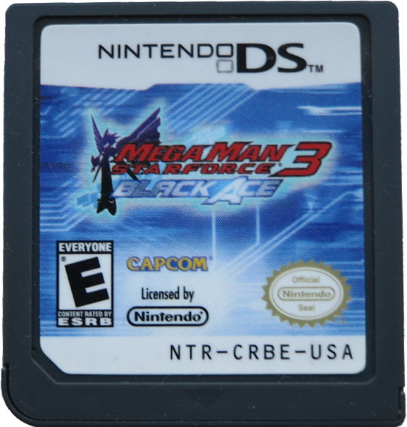 Mega Man Star Force 3 Black Ace (Loose) (used)
