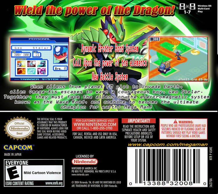 Mega Man Star Force Dragon (Complete) (used)