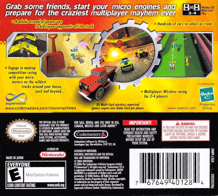 Micro Machines V4 (Complete) (used)