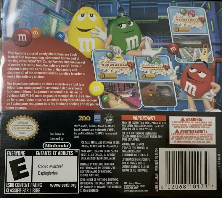M&Ms Adventure (Complete) (used)