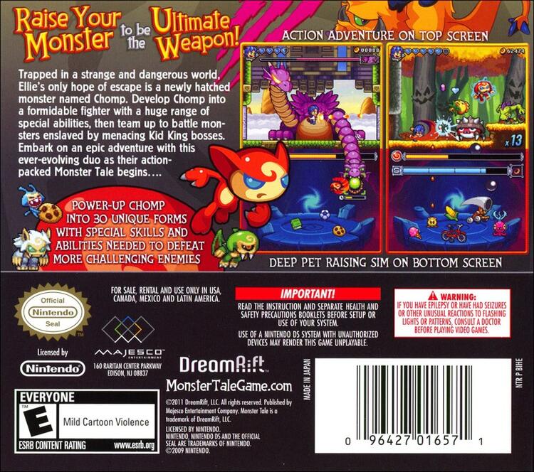 Monster Tale (Complete) (used)