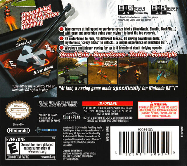 Moto Racer DS (Complete) (used)