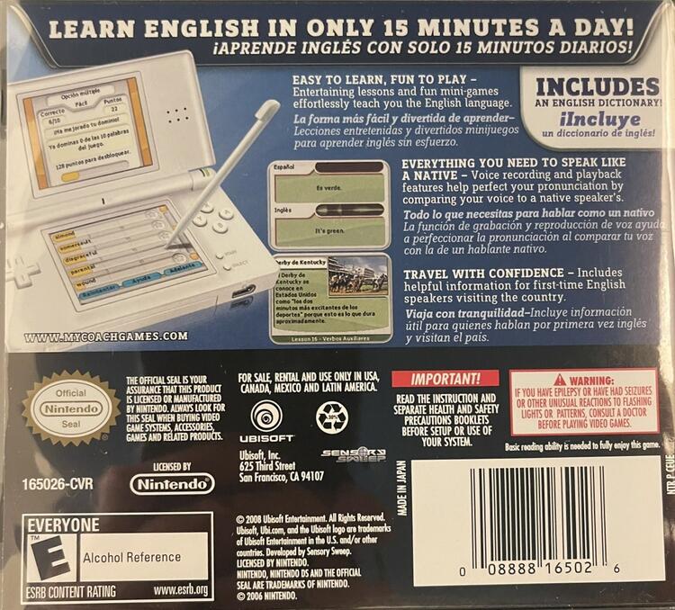 My English Coach Para Hispanoparlantes (Complete) (used)