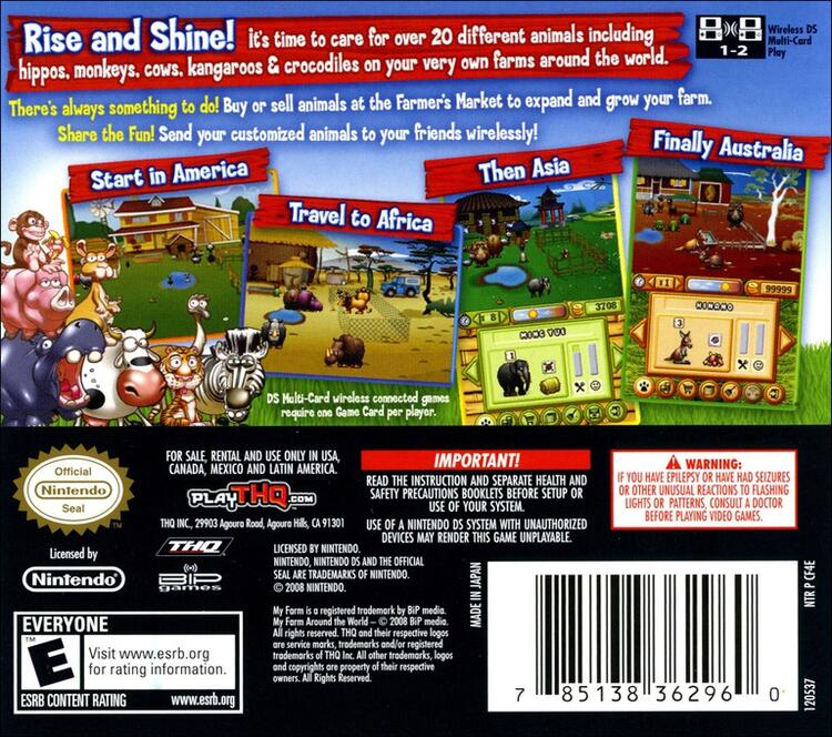 My Farm Around The World (Complete) (used)