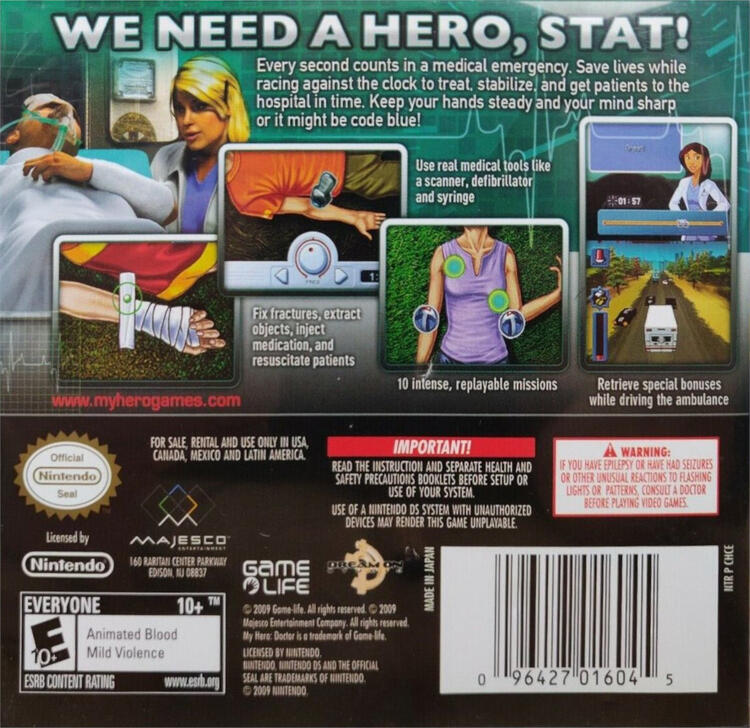 My Hero: Doctor (Complete) (used)