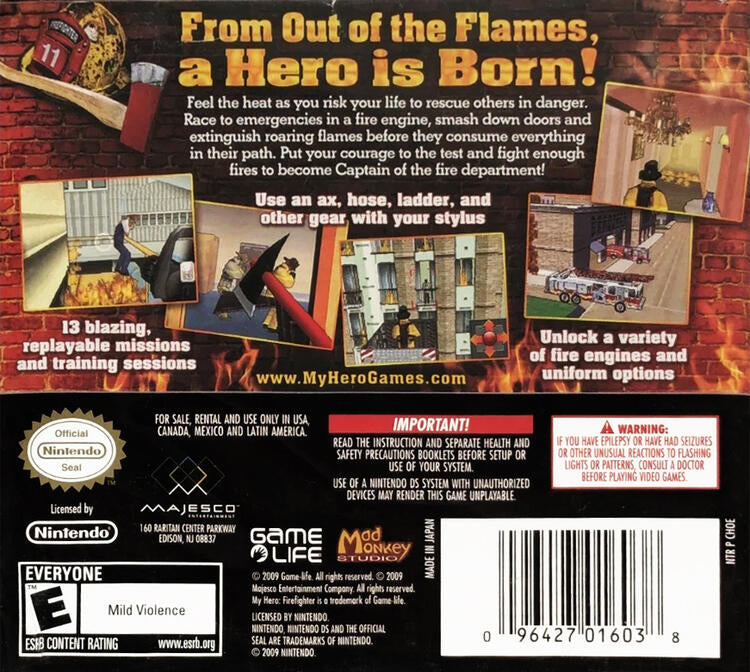 My Hero: Firefighter (Complete) (used)