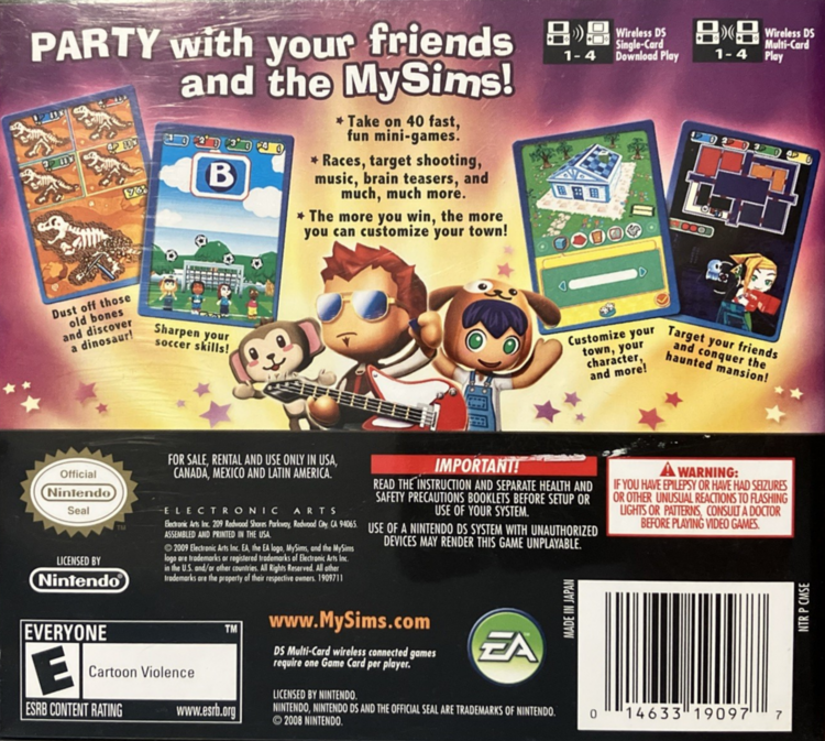 MySims Party (Complete) (used)
