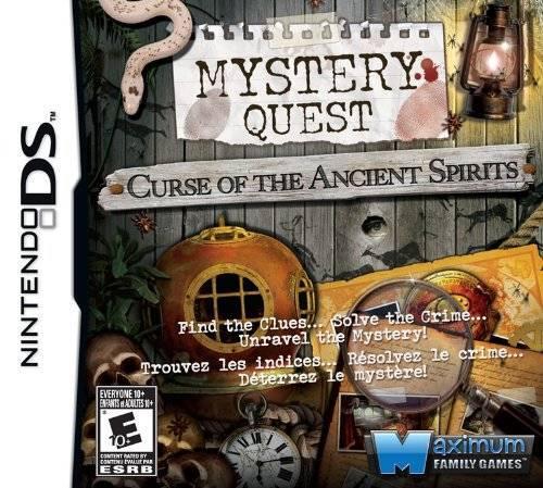 Mystery Quest: Curse of the Ancient Spirits (Complete) (used)