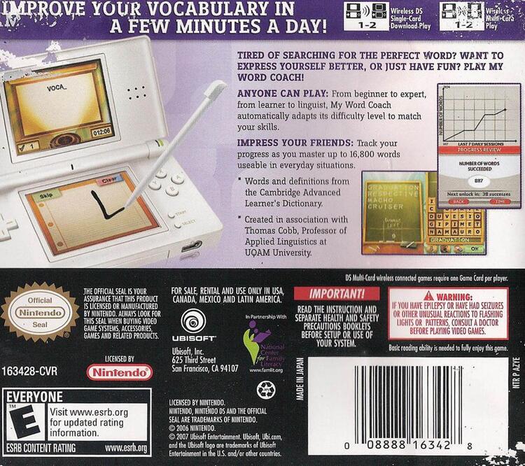 My Word Coach (Complete) (used)