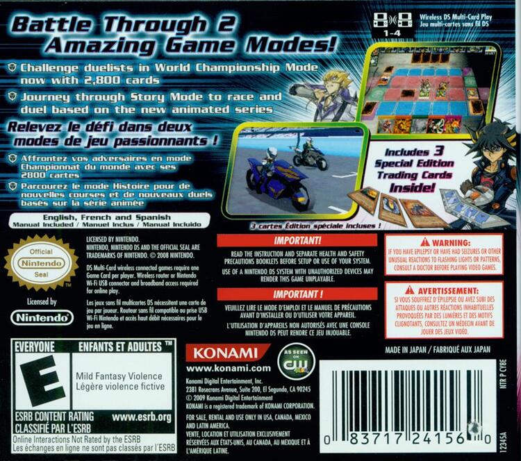 Yu-Gi-Oh 5D's Stardust Accelerator World Championship Tournament 2009 (Complete w/Cards) (used)