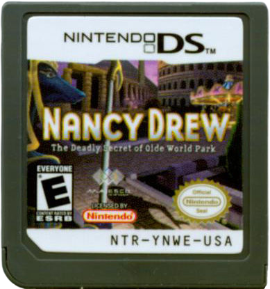 Nancy Drew The Deadly Secret of Olde World Park (Complete) (used)