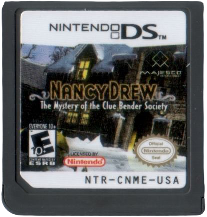 Nancy Drew The Mystery of the Clue Bender Society (Complete) (used)