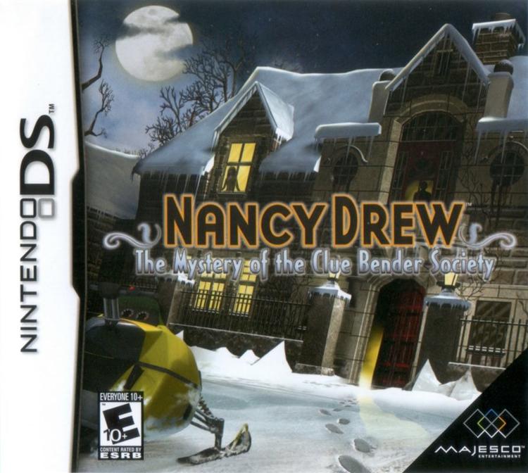 Nancy Drew The Mystery of the Clue Bender Society (Complete) (used)