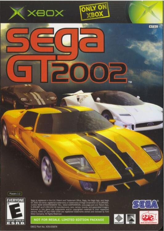 Sega GT 2002 & JSRF *BC360* (Complete) (used)