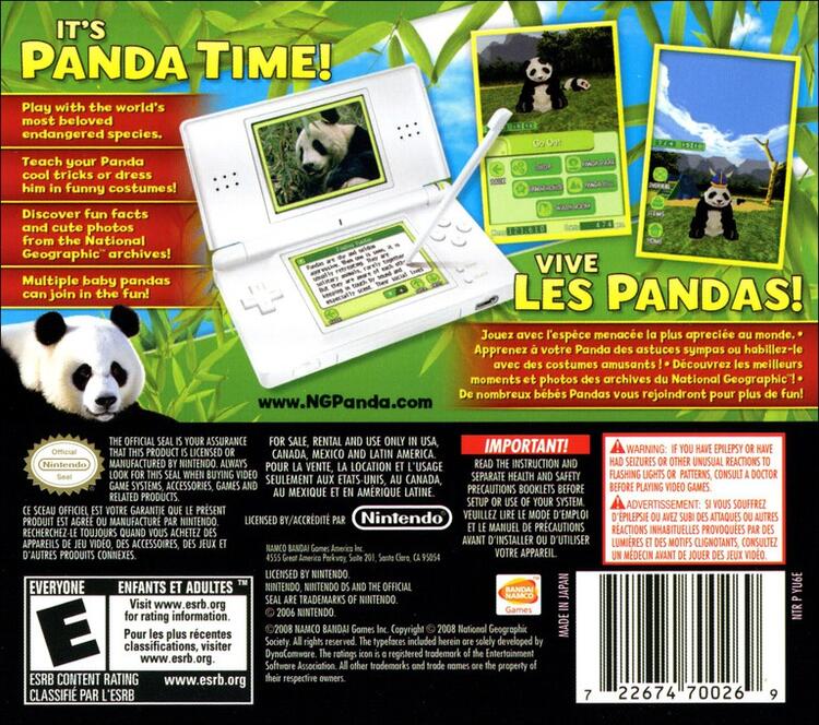 National Geographic Panda (Complete) (used)