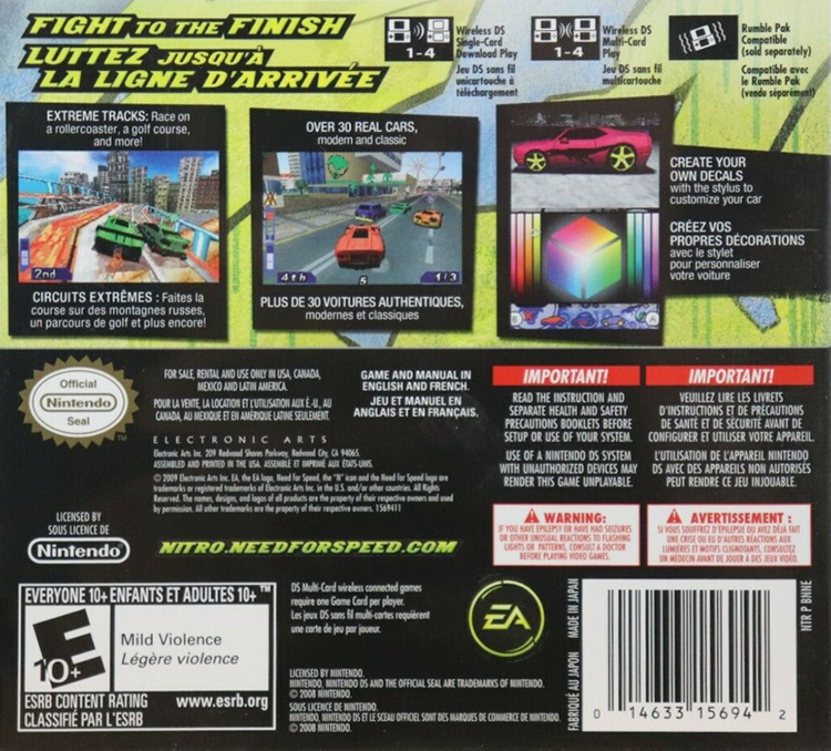 Need for Speed Nitro (Complete) (used)