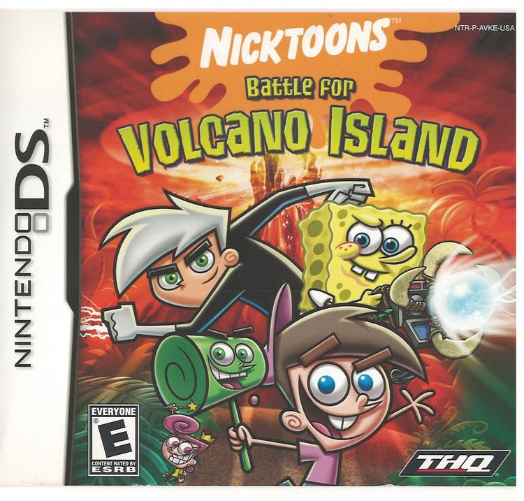 Nicktoons Battle for Volcano Island (Complete) (used)