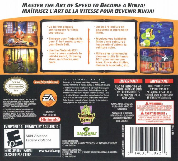 Ninja Reflex (Complete) (used)