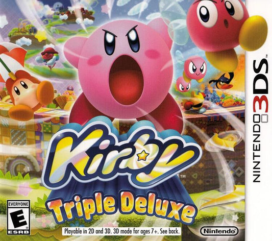 Kirby Triple Deluxe (Loose) (used)