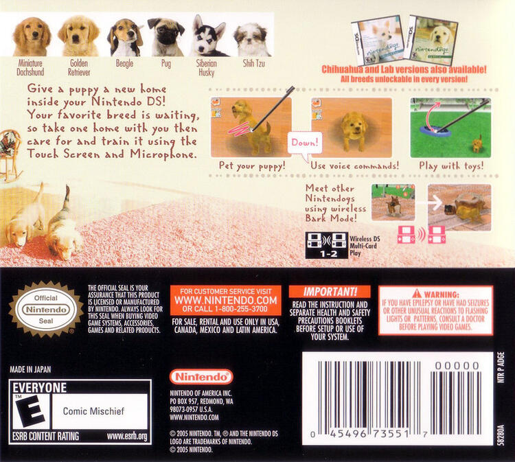 Nintendogs Dachshund and Friends (Complete) (used)
