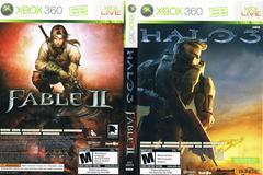 Halo 3 & Fable II *BCXB1* (Complete) (used)