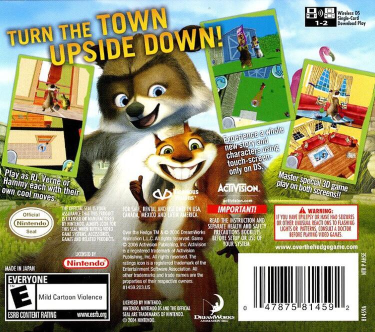 Over the Hedge (Complete) (used)