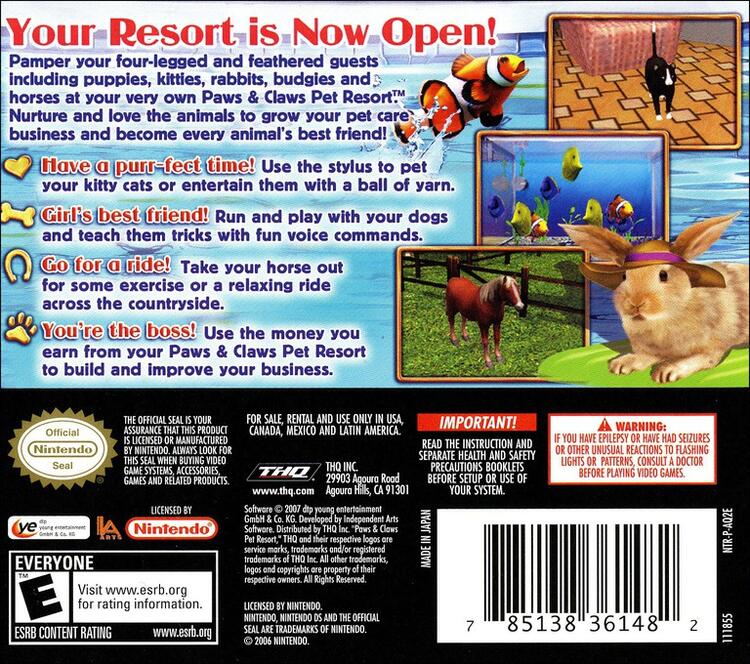 Paws & Claws Pet Resort (Complete) (used)