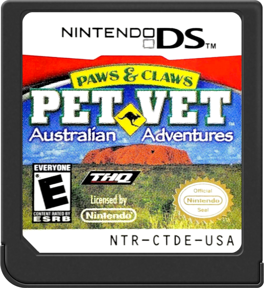 Paws & Claws Pet Vet: Australian Adventures (Loose) (used)