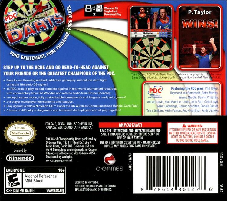 PDC World Championship Darts (Complete) (used)