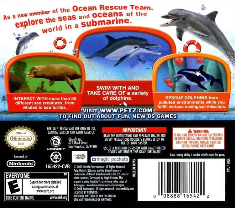 Petz Dolphinz Encounter (Complete) (used)