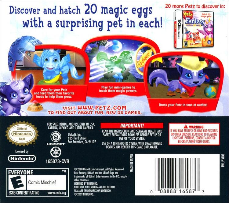 Petz Fantasy Moonlight Magic (Complete) (used)