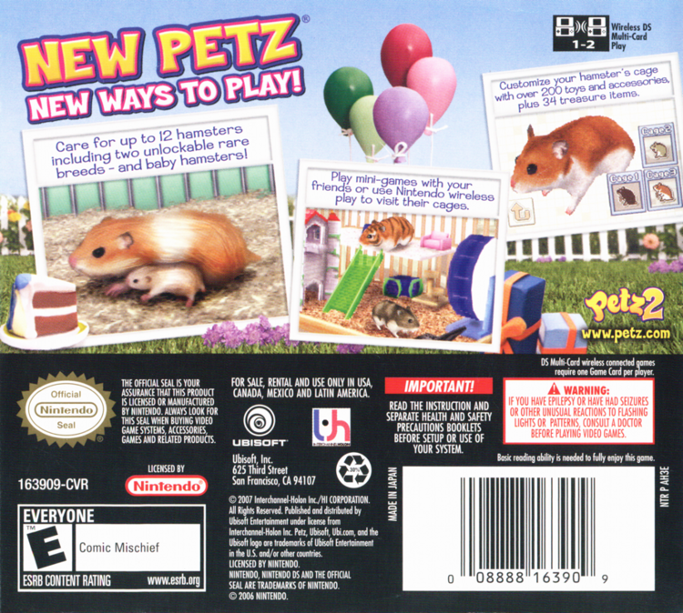 Petz Hamsterz Life 2 (Complete) (used)