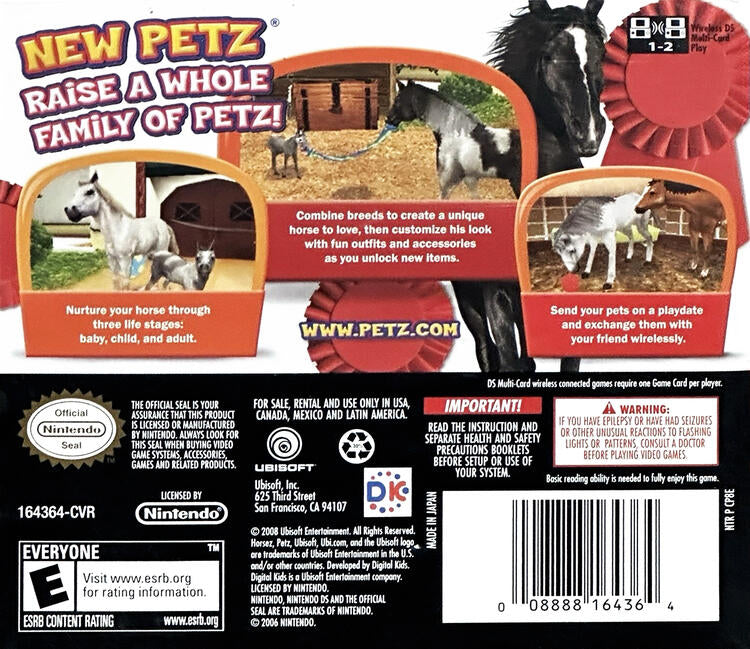 Petz Horseshoe Ranch (Complete) (used)